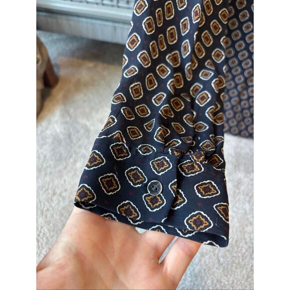 NWOT L’Agence silk Nina blouse, XS $385 G15 - Picture 9 of 9